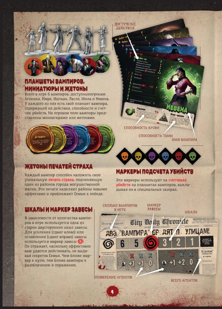 Board Game - Masters of the Night